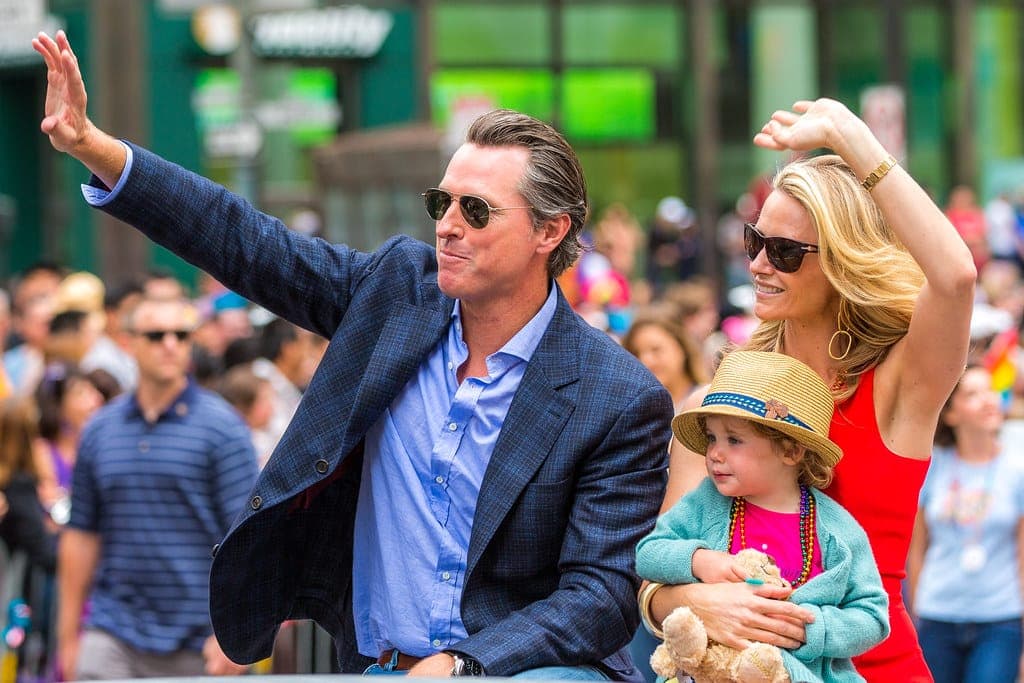 California Governor Gavin Newsom