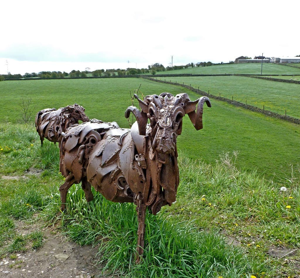 Scrap Metal Sheep