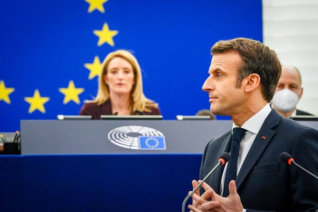 Intervention du Président de la République Emmanuel Macron devant le Parlement européen President Emmanuel Macron’s Speech at the European Parliament