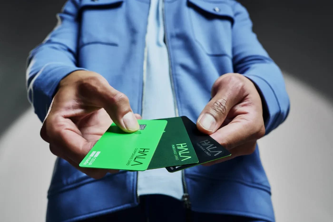 HALA mada & Visa Business Cards