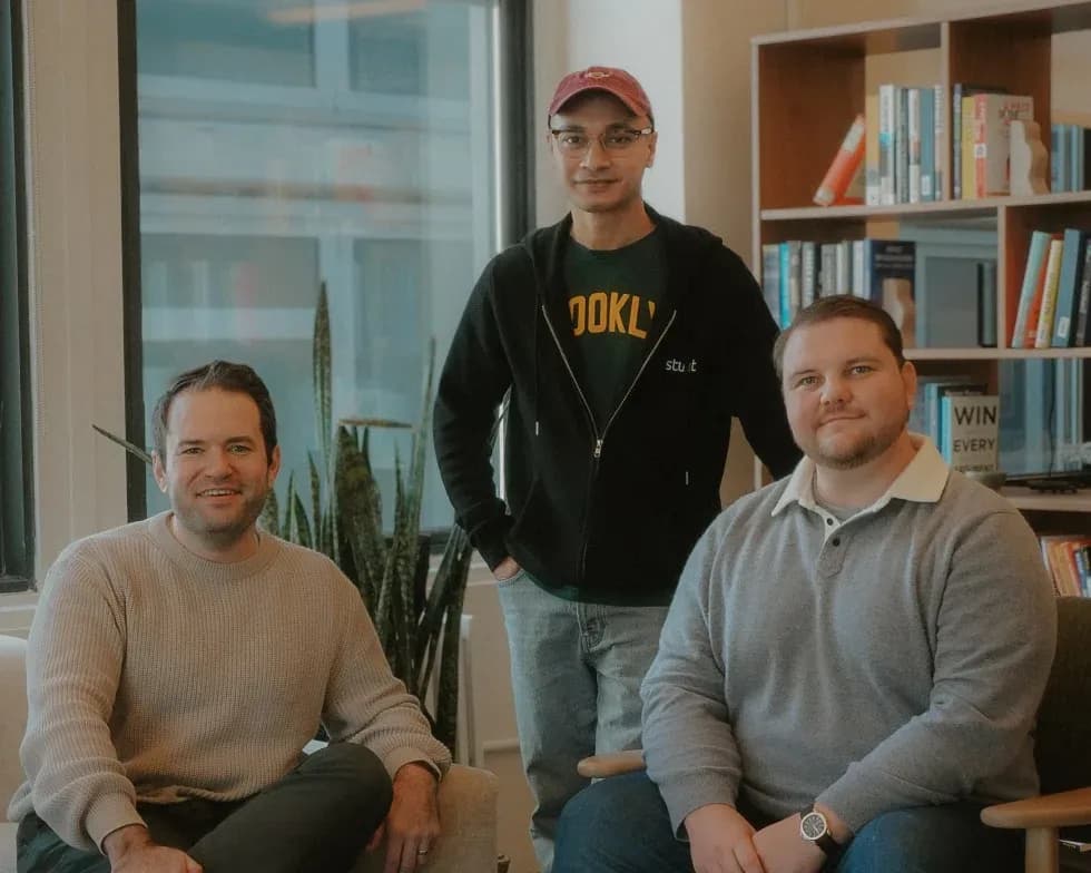 Stuut founders, Ben Winter, Miraj Mohsin, and Tarek Alaruri