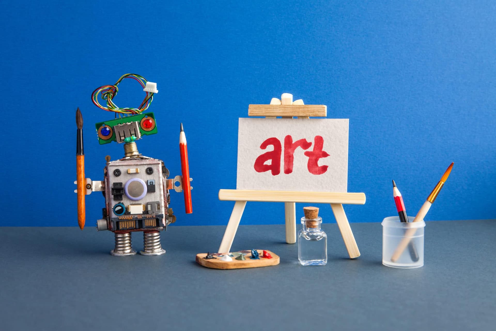 Art and robotic artificial intelligence