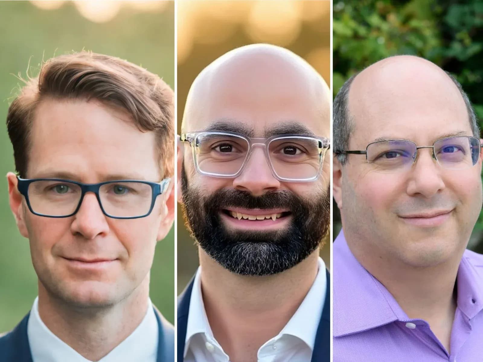 Ascerta co-founders Erik Winters, David Tepper and Doron Holan, from left