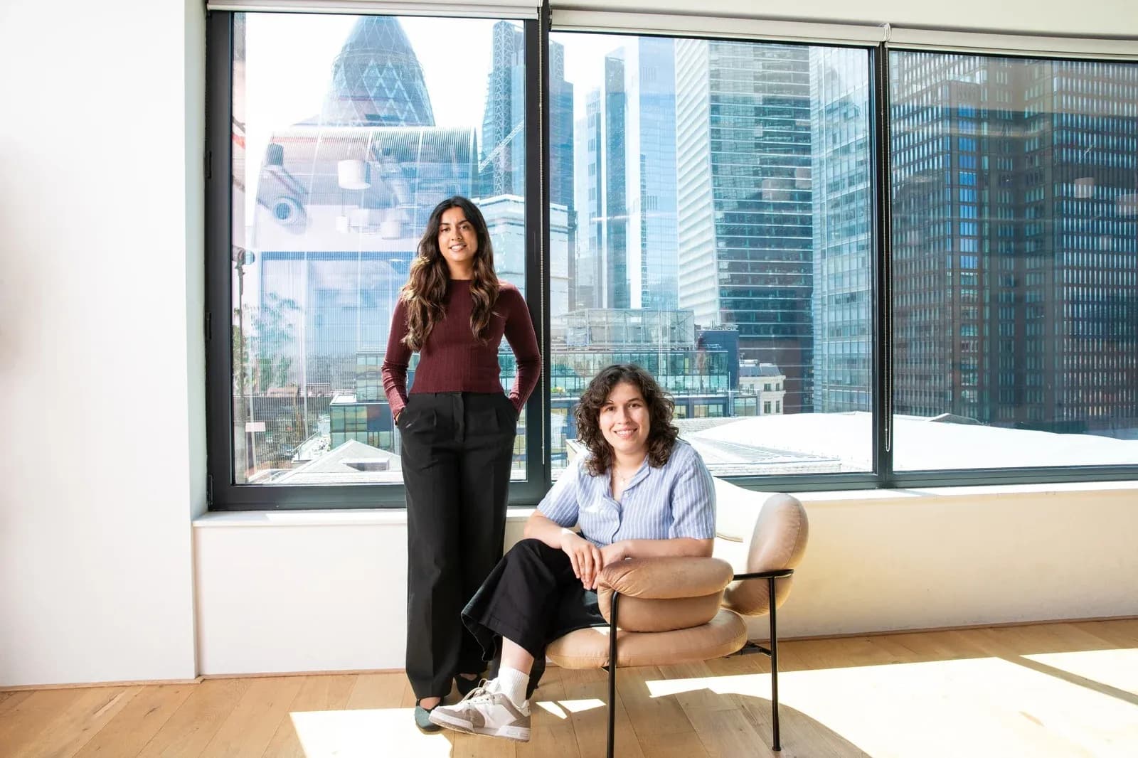 Cascade co-founders Hannia Zia and Joana Ferreira