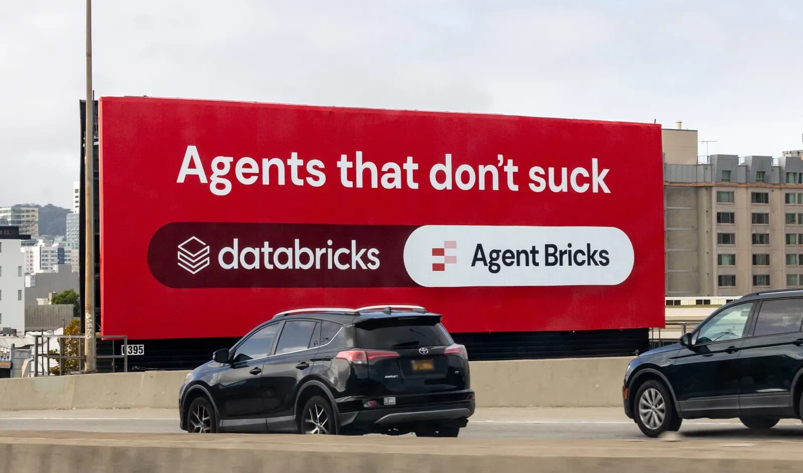 Databricks advertisement in San Francisco