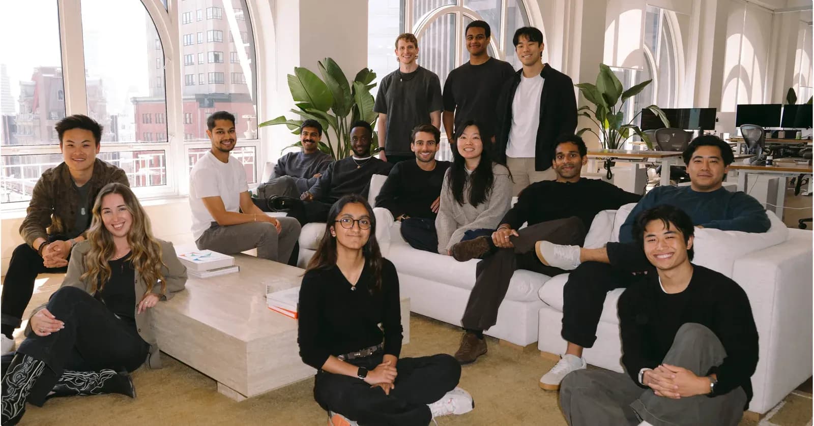 Natural fintech startup team in their San Francisco office