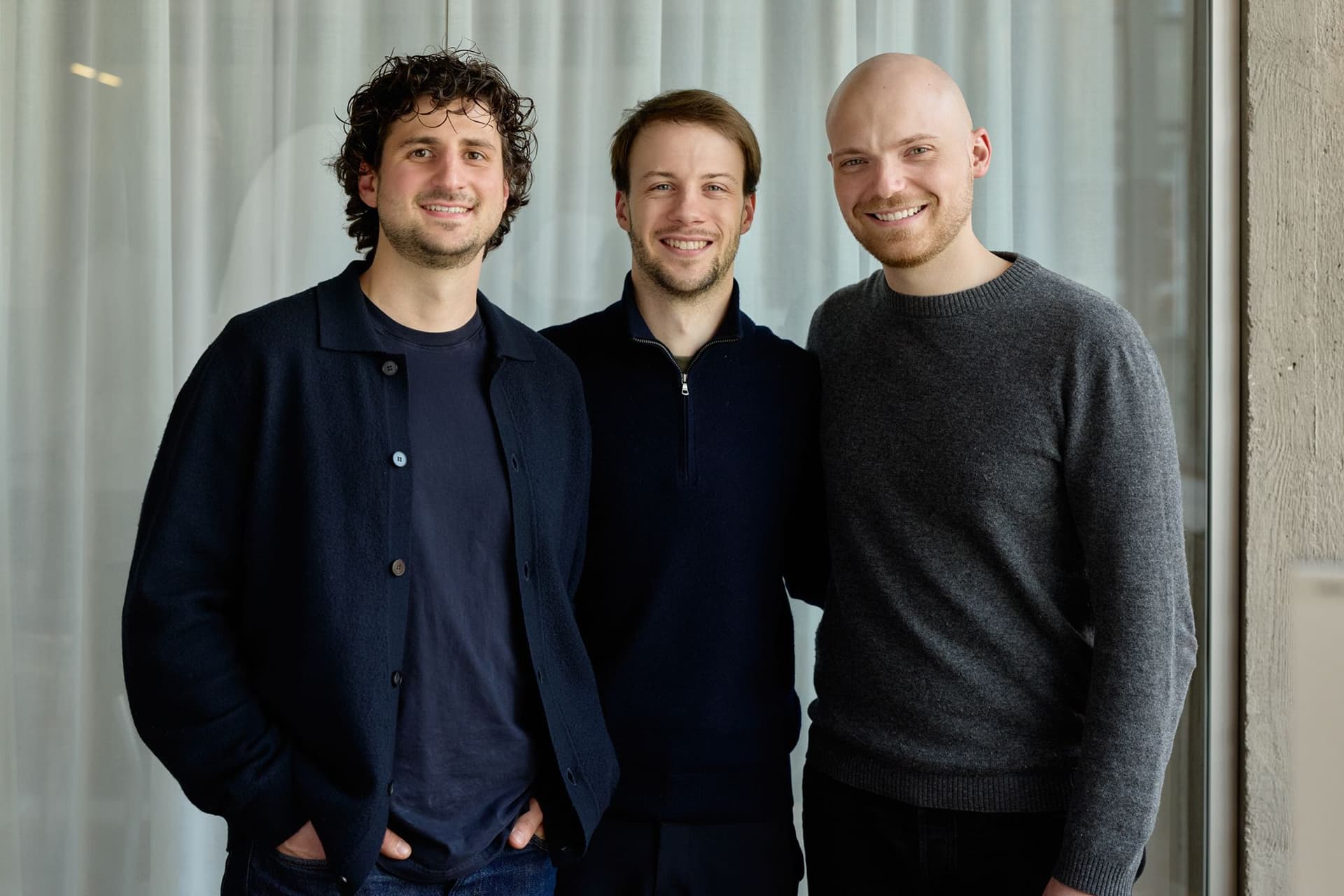 Langdock co-founders Jonas Beisswenger, Lennard Schmidt and Tobias Kemkes