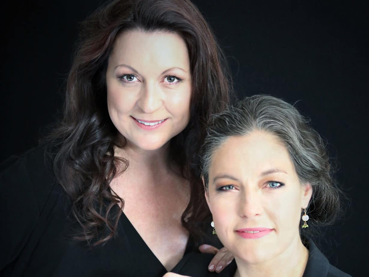 Women Rock! 1 Denise Nickerson and Michelle Guiliano, founders of Women Rock Switzerland and the new columnists for Sovereign Magazine, First Class Coaches!