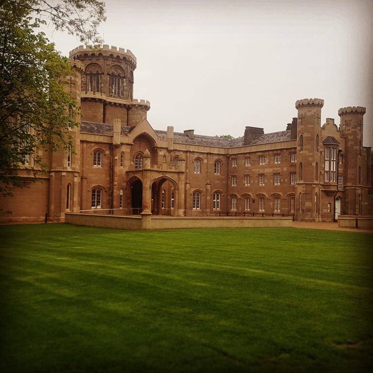 the building was designed in Gothic Revival style by the renowned theatre architect Samuel Beazley, and was completed in 1836 but it has never actually been used as a castle. The vision of Francis Lyttleton Holyoake, high sheriff of Warwickshire, started with £120,000 budget ( £14.5m today) and was an extraordinary home to his family. After seven decades of decadent living, Francis' dream came to an end