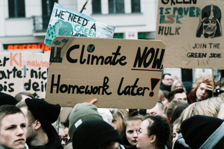 Young people all over the world are taking action against climate change.