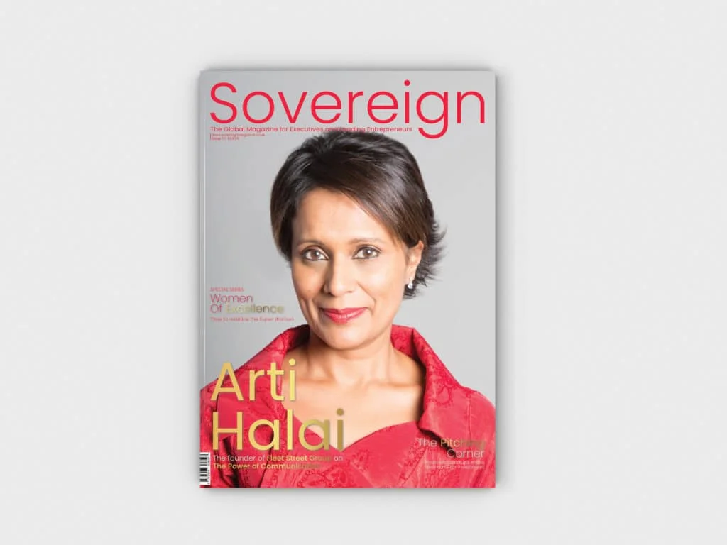 About 23 Founded in 2017, Sovereign Magazine is a premier publication dedicated to connecting today's leading executives and entrepreneurs with the ideas and innovations shaping the business landscape. Our mission is to highlight the stories of the world's most successful CEOs and thought leaders, providing readers with in-depth insights and actionable strategies for success.