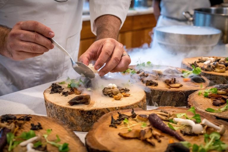 When it comes to what you're going to serve guests on their special occasions, your business should make sure it's on theme even within your menu. Incorporate seasonal flavours and ingredients into the dishes you offer your clients. Seasonal flavours and foods evoke the feeling of the holiday, so tying in classic holidays into your menu adds to your overall enjoyment of your guests' experience. Consider using seasonal flavours and ingredients throughout your menu.