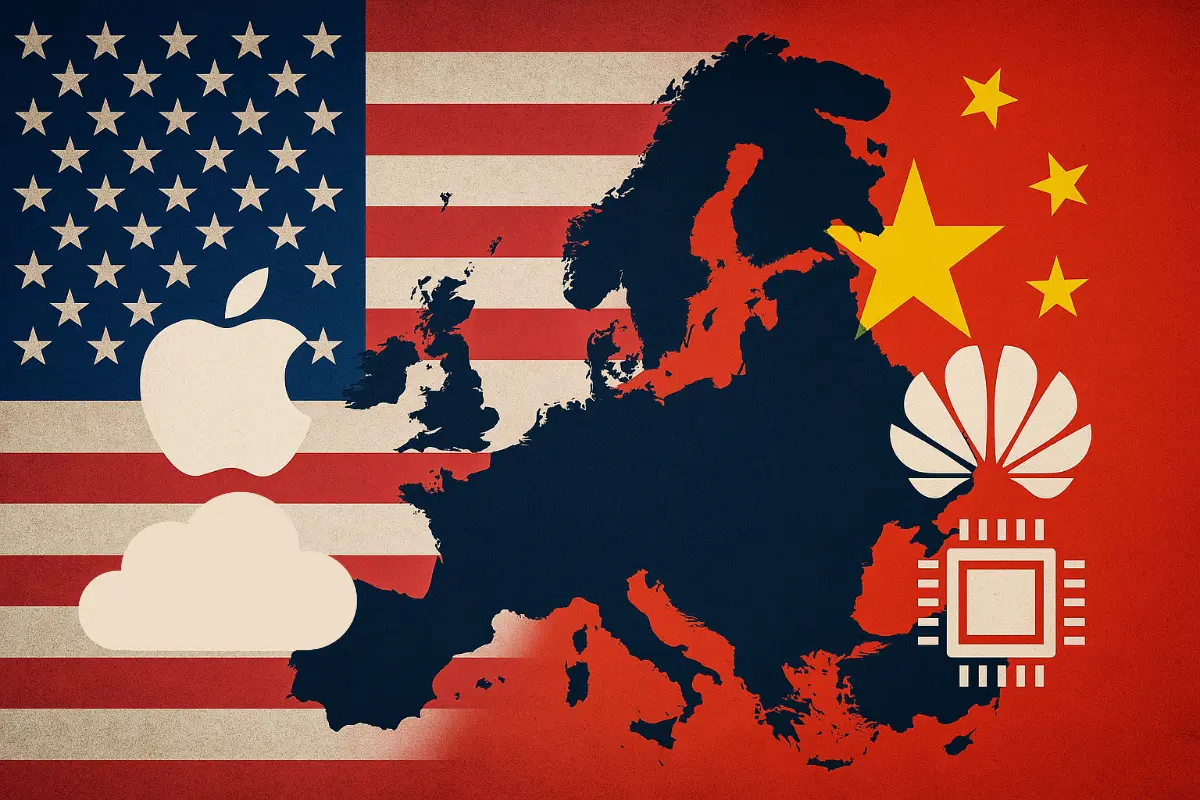 Why Europe Is Caught Between American and Chinese Tech Giants 1 Without massive, sustained investment into foundational tech infrastructure, Europe will remain stuck between two superpowers with very different values.